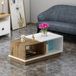 Emob Viyana Salontafel | Wit, Eiken | MDF