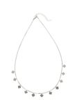 Gaya Necklace Silver 46 cm