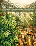 Botanical Greenhouses & Plant Shops: An Intricate Adult Coloring Book featuring Glasshouses, Monstera Deliciosa, Succulents, and Secret Gardens for Plant Lovers