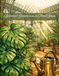 Botanical Greenhouses & Plant Shops: An Intricate Adult Coloring Book featuring Glasshouses, Monstera Deliciosa, Succulents, and Secret Gardens for Plant Lovers