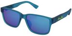 Maui Jim Kuniahi AF B688-03 Lunettes de soleil Hommes Transparent Bleu Polarisé