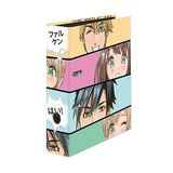 Originele FALKEN Originele motiefmap Manga Faces. Made in Germany. 8 cm breed DIN A4 ringmap aktetas ordner briefordner bureaumap plastic map sleufmap