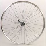 HBS Roue arrière 28 pouces – Moyeu à rétropédalage Shimano – Jante Alu AS26 – Pour vélo de ville / Vélo de transport