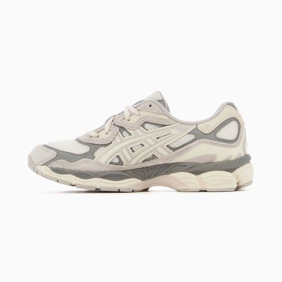 Asics Gel-NYC Sneakers Cream / Oyster Grey Unisex Maat 46