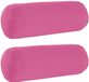 vidaXL - Kussensloop - 2 stuks - HEERLEN - Roze - Ø 15 x 40 cm - Polyester