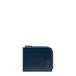 Piquadro Blue Square Large Wallet Coin Pocket - Unisex - Night Blue