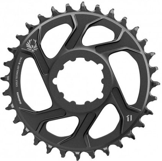 SRAM X-Sync 2 Kettingblad Directe Montage Aluminium 12-speed 6mm, zwart