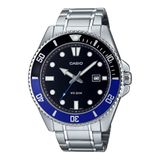 Casio Mdv-107d-1a2 Horloge Zilver Man