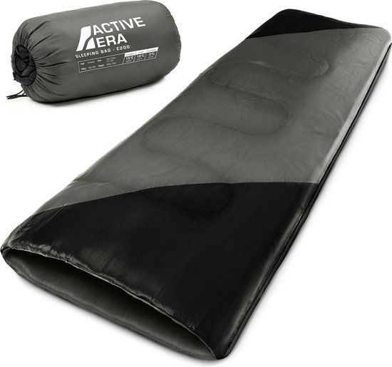 Active Era Premium Slaapzak – Dekenmodel – 190x75cm – Zwart