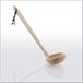 eliga Houten Saunalepel 40cm Recht Bruin
