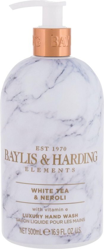 Baylis & Hardin Hand Wash Elements White Tea & Neroli - Liquid Hand Soap 500ml