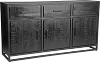 LABEL51 Chili Dressoir - Zwart - Hout - One Size