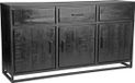 LABEL51 Chili Dressoir - Zwart - Hout - One Size