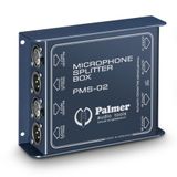 Palmer PMS 02 microfoon Split Box 2 canaux - Séparateur de signal