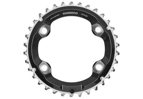 Shimano Deore XT FC-M8000 Kettingblad 38T - 2 x 11 speed - Zilver