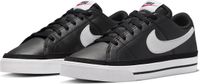 Nike Court Legacy Next Nature Dames Sneakers Zwart Leer/Textiel Maat 38