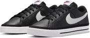 Nike Court Legacy Next Nature Dames Sneakers Zwart Leer/Textiel Maat 38