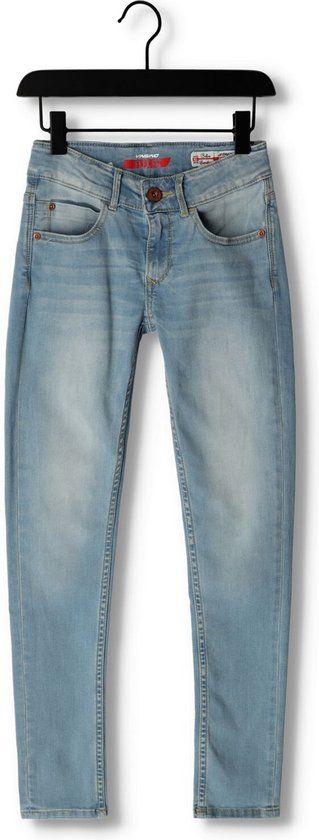Vingino Bettine Jeans Meisjes - Lichtblauw - Maat 128