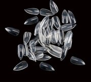 BukkitBow - Transparante Nageltip Set - 500 stiletto Korte Nepnagels - 500 stuks