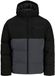 JACK & JONES Winterjas 'JJEBecks' donkergrijs / zwart