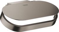 GROHE Selection Closetrolhouder Met Deksel - Hard Graphite Geborsteld