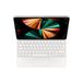 Apple Magic Keyboard voor de Apple iPad Air 13 inch (2026) M4 / (2025) M3 / (2024) M2 / iPad Pro 12.9 (2018/2020/2021/2022) - QWERTY / UK - Wit