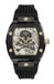 Philipp Plein The $Keleton PWBAA0521 Horloge - Siliconen - Zwart - Ø 44 mm