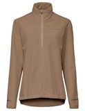 VAUDE Cyclist Air jas, fietsjas, dames, winddicht, met capuchon, normale pasvorm, oat, XXL