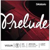 D'Addario Prelude viool enkele snaar (D), 4/4, lichte spanning