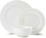 Mikasa Egret Serviesset - 12-delig - Wit - Porselein