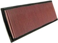 K&N 33-2722 Motorluchtfilter: hoog vermogen, premium, wasbaar, vervangingsfilter, meer capaciteit, 1991-1995 (968)