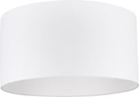Uniqq Lampenkap stoffen wit Ø 50 cm – 25 cm hoog