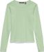Vero Moda Vmchloe Ls Short Top Jrs Noos 10306897 Pastel Green Dames Maat - XL