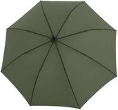 Knirps Timber Stick Automatic Olive olijfgroen paraplu