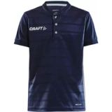 Craft Pro Control Button Jersey Jr 1906697 - Navy/White