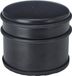 H&S Collection Deurstopper - rond - RVS - mat zwart