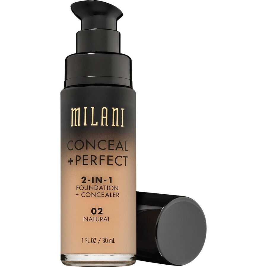 Milani Conceal + Perfect 2-in-1 Foundation + Concealer 02 Natural 30ml