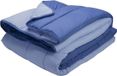 Pikolin Home RF03 Dekbed 300 g/m2 150 x 220 cm Azul Claro y Azul Marino