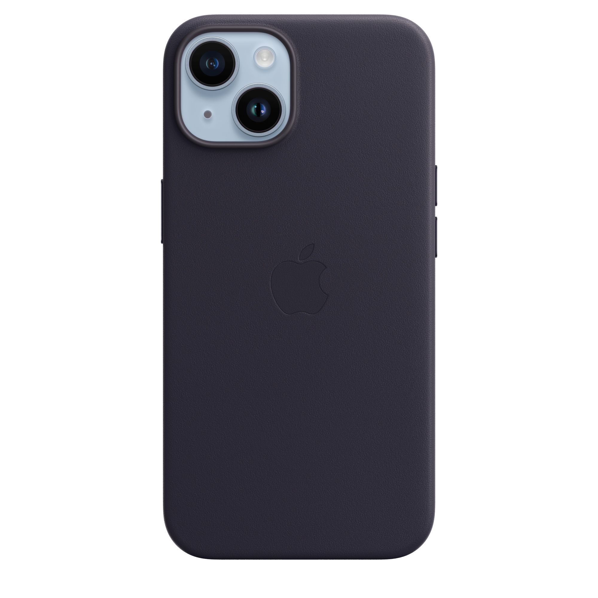 Apple iPhone 14 Leather Case - Ink - Violet