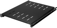 Renkforce RF-7112942 19 inch Apparaatbodem voor patchkast 1 HE Uittrekbaar Geschikt voor kastdiepte: vanaf 500 mm Zwart