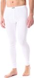 Ladeheid Heren Thermobroek - Sport - Thermoactieve - Lang - Katoen - LA-LA40-247-UW - Wit - L