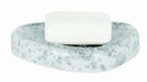 SPIRELLA ETNA-GLITTER ZEEPSCHAAL WIT