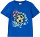 s.Oliver Jongens T-shirt Blauw Katoen Ronde Hals Korte Mouw Printopdruk Maat 92/98