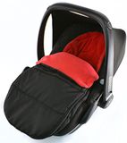 Autostoel ABC Design Autostoel voetenzak/COSY TOES compatibel met ABC Design New Born autostoel Fire Red