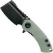 Kansept Mini Korvid T3030A4 Blackwashed, G10 naturel, couteau de poche, design Justin Koch
