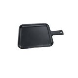 Dienblad Asami Ware Dienblad, 6 stuks, 24 x 14,2 x 1,5 cm, zwart, melamine
