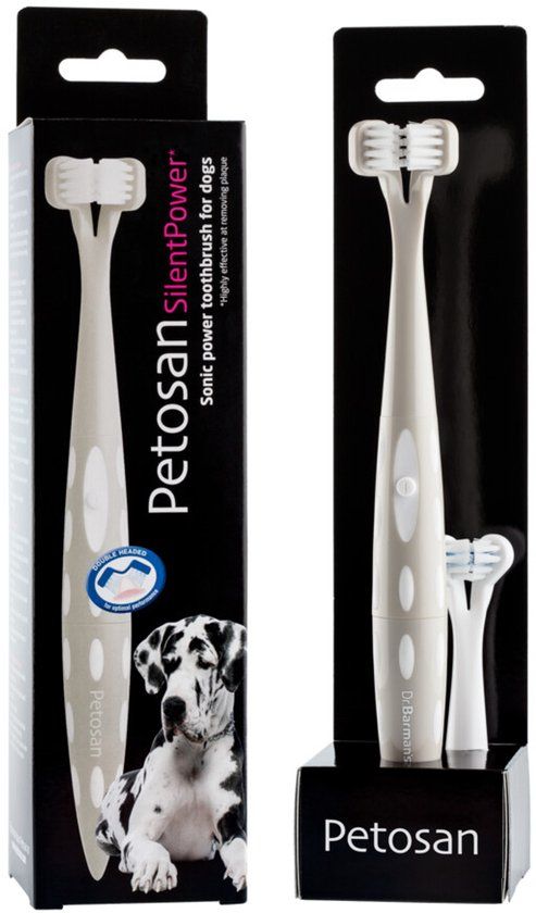 Petosan Silentpower Electric Toothbrush - Grijs, Wit