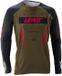 Leatt Gravity 5.0 Maillot à manches longues blanc, orange M Homme