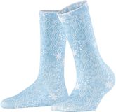 Burlington Underwater Dierenprint Katoen Sokken Dames Blauw Maat 36-41