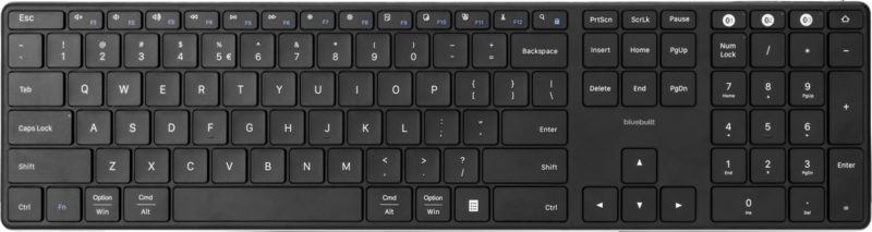 BlueBuilt Draadloos Bluetooth Toetsenbord QWERTY